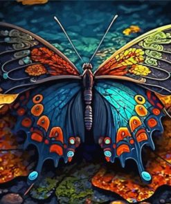 Magical Butterfly Art Paint By Numbers