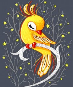 Enchanting Canary Paint By Numbers