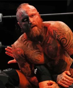 Malakai Black Wrestling Paint By Numbers