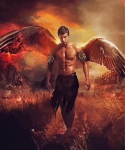 Male Angel Art Kit Paint By Numbers