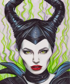 Maleficent Mistress of Evil Paint By Numbers