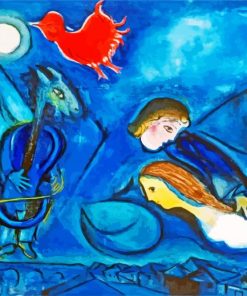 Chagall-Inspired Masterpiece Paint By Numbers