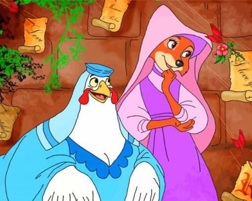 marian-and-lady-kluck-paint-by-number