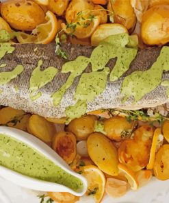 Martin Shanahan Roasted Hake Paint By Numbers