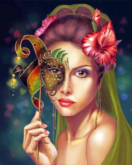 masked-woman-paint-by-number