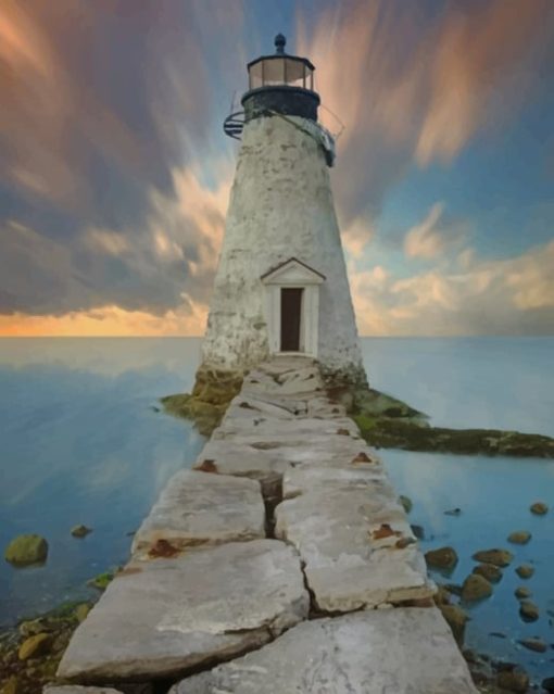 massachusetts-lighthouse-paint-by-numbers