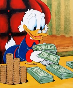 McDuck Cartoon Fun Paint By Numbers