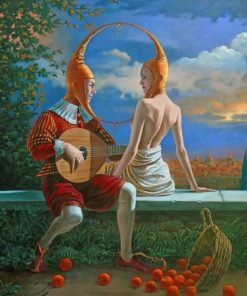 Micheal Cheval Vintage Paint By Numbers
