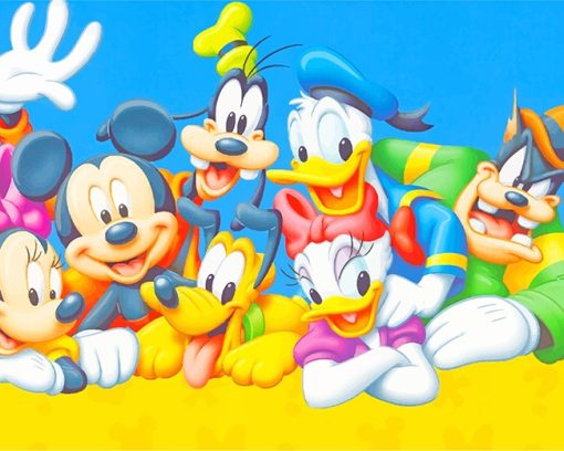 mickey-mouse-characters-paint-by-number