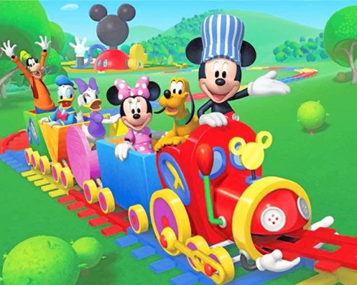 mickey-mouse-choo-choo-express-paint-by-numbers