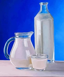 Milk Jug Still Life Paint By Numbers