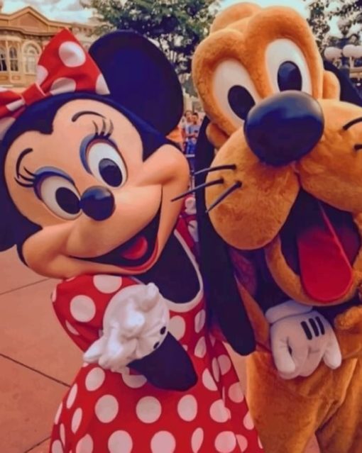 minnie-mouse-and-pluto-paint-by-numbers