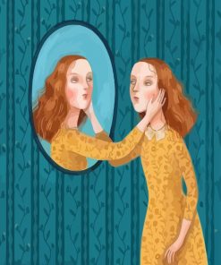 Self Love Mirror Reflection Paint By Numbers