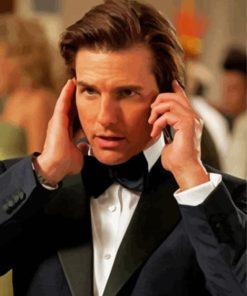 Mission Impossible Hero Ethan Hunt Paint By Numbers
