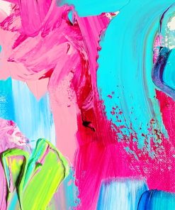 Colorful Abstract Art Paint By Numbers