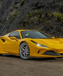 Modern Ferrari F8 Vehicle Paint By Numbers