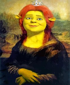 Mona Lisa Fiona Crossover Paint By Numbers