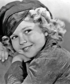 Shirley Temple Hollywood Paint By Numbers