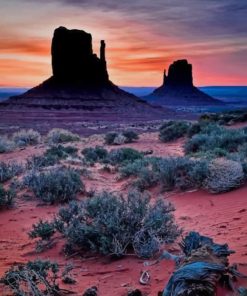 Arizona Monument Valley Desert Paint By Numbers