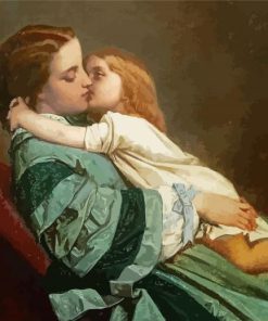 Mother And Daughter Toulmouche Scene Paint By Numbers