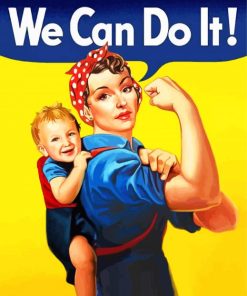 Mother We Can Do It Inspirational Paint By Numbers