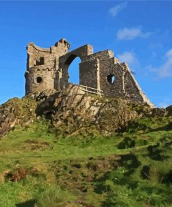 Mow Cop Castle Scenery Paint By Numbers