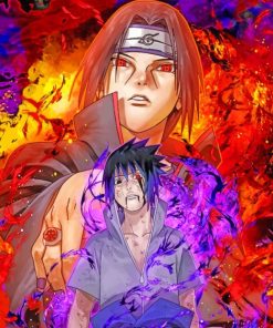 Naruto Uchiha Itachi Paint By Numbers
