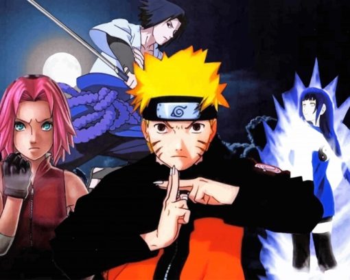 naruto_sasuke_sakura_hinata-paint-by-numbers
