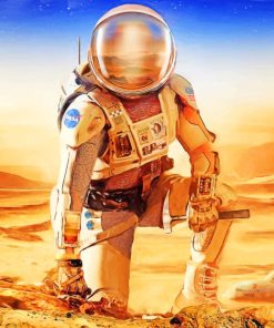 Nasa Astronaut Space Adventure Paint By Numbers
