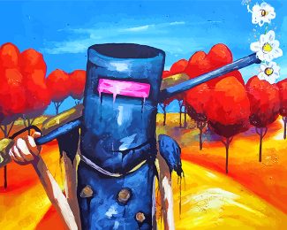 Australian Bushranger Ned Kelly Paint By Numbers