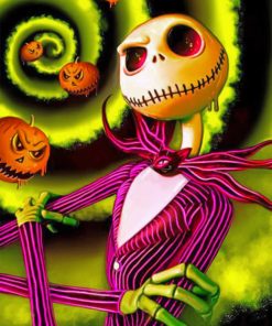 Jack Skellington Animation Paint By Numbers