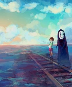 No Face Spirited Away Paint By Numbers