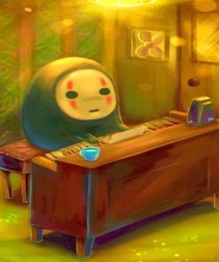No Face Japanese Anime Paint By Numbers