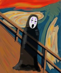 Kaonashi Anime Fusion Paint By Numbers