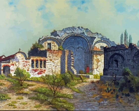 Finalizing Spanish Mission Artwork