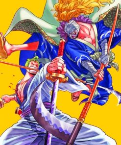 One Piece Zoro VS Killer Paint By Numbers