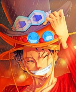 Monkey D Luffy Anime Paint By Numbers