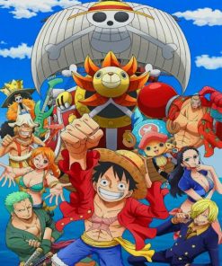 One Piece Adventures Paint By Numbers