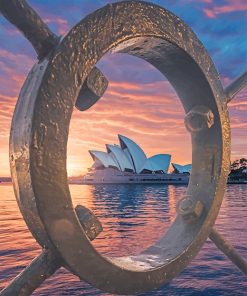 Sydney Opera House Scenic Paint By Numbers