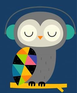 Owl Listening Experience Paint By Numbers