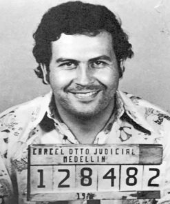 Pablo Escobar Vintage Paint By Numbers