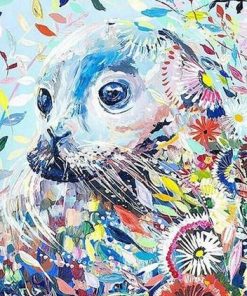 Colorful Seal Art Paint By Numbers