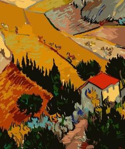 Van Gogh Field Scene Paint By Numbers