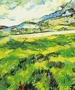 Van Gogh Vineyard Landscape Paint By Numbers