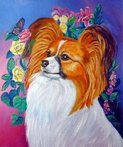 Papillon Dog Pet Paint By Numbers