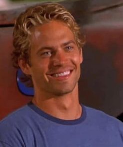 Paul Walker Movie Legend Paint By Numbers