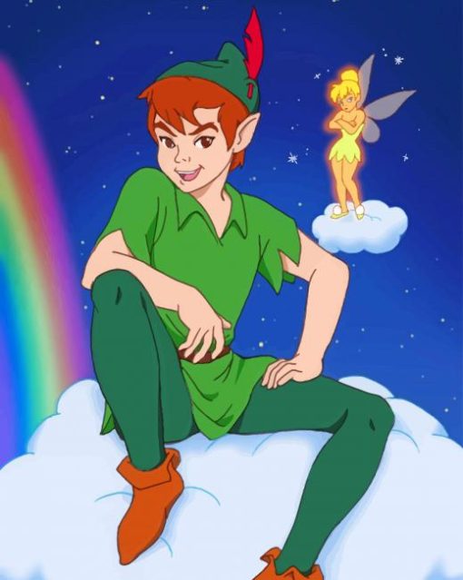 peter-pan-and-tinkerbell-paint-by-numbers