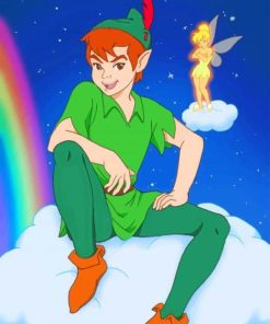Peter Pan Tinkerbell Magic Paint By Numbers