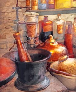 Pharmacy Learning Tool Paint By Numbers