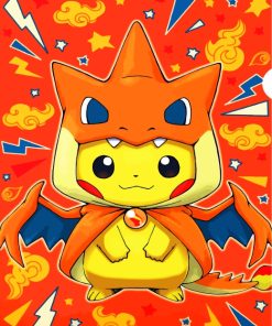 Pokemon Characters Paint By Numbers